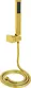 Imported Square Shower Head Set, Gold - Image 2