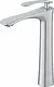 Haddad Decorative Round Basin Mixer, Silver - Image 2