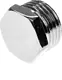 Primo Brass Plug, Chrome - Image 2