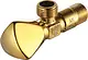 Hawaii HY 5003 GO Angle Valve, Gold, Full Turn, 1/2 inch - Image 2