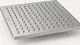 Forio VO SH30C Shower Head, Chrome, 30 × 30 cm Square, Stainless Steel - Image 2