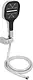 Alpha Piano ACH 01 Shower Set, Chrome, 3-Function Head, 150 cm Thermal Hose, Holder and Fixing Set - Image 2
