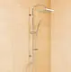 Fox 96 2 × 1 Shower Column, Chrome with Thermal Hose - Image 1