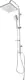 Fox 96 2 × 1 Shower Column, Chrome with Thermal Hose - Image 2