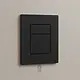 Yasmin YA2421RG Concealed Cistern Flush Plate, Rose Gold, Pneumatic (For Grohe Cisterns) - Image 1