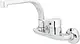 Diamond Tamara DT 03 Wall-Mounted Kitchen Mixer, Chrome, 25 cm Upper Spout - Image 2