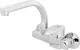 Pyramids Diamond DP 03 Wall-Mounted Kitchen Mixer, Chrome, 23 cm Upper Spout - Image 2