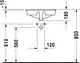 Duravit Manoa Countertop Basin, 48 cm, White - Image 3