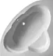 Hawaii Bathtub 120 * 120 cm, White - Image 1