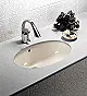 حوض تحت الرخامة Ideal Standard ستاندرد اوفال White 57 سم بيضاوي بمجموعة التثبيت - Image 2