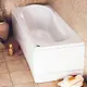 New Plus Bathtub, 170 × 70 cm, with 170 Front Panel Only, White - Image 1