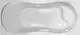 Duravit Dallas 800660 Bathtub 180 × 80 × 39 cm with Pillow and Seat, Front Panel Only with Frame, Pergamon - Image 10