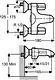 Kinora Plus Bath Mixer 4811, Chrome - Image 2