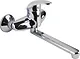 Sar Design Cura SD-1018-Cp Single Lever Wall-Mounted Kitchen Mixer, Chrome - Image 1