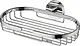 Basin Soap Dish 9112, Chrome Accessory - Image 2