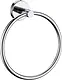 Ideal Standard A 9130 AA Circular Towel Holder, Chrome, Diameter 17.5 cm with Fixing Set - Image 1
