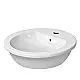 Duravit New Darling Countertop Basin 47 cm with Fixing Set, White - Image 1