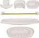 Duravit Easy Fischer Soap Dish Set, White - Image 2