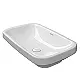 Duravit DuraStyle Countertop Basin 60 cm with Fixing Set, White - Image 1