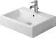 Duravit Vero Countertop Basin, White, 60 cm, Glazed Back, with Fixing Set - Image 8