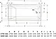 Duravit Havana Jacuzzi Bathtub 180 × 80 cm, 8 Water Jets + 180 cm Front Panel, White - Image 2