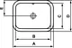 Ideal Standard Connect Rectangular Inset Basin, 58 cm, White - Image 4