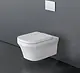 Duravit P3 Comfort Wall-Hung Toilet with Soft-Close Toilet Seat & Cover, Bidet Spray, Valve, and HygieneGlaze, White - Image 2