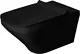 Duravit DuraStyle 2542498975 Wall-Hung Toilet with Soft-Close Toilet Seat & Cover, Matte Black - Image 2