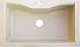 High Stone 309 Granite Kitchen Sink, Outer 85 × 50 cm, Inner 73 × 41 cm, Depth 20 cm, with Mixer Hole and 3 inch Waste, Beige - Image 1