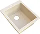 High Stone HI 302 BM Granite Kitchen Sink, Beige Marble, 41 × 50 cm with 3 inch Waste Set - Image 2