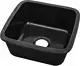 High Stone HI 301 B Granite Kitchen Sink, Black, 45 × 45 cm with 3 inch Waste Set - Image 2