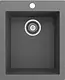 High Stone HI 302 G Granite Kitchen Sink, Grey, 41 × 50 cm with 3 inch Waste Set - Image 1