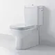 D-Code Plus Combination with Soft-Close Toilet Seat & Cover, White - Image 2