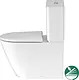 Duravit D-Neo Back-to-Wall Toilet S/P White with Soft-Close Toilet Seat & Cover, Cistern with Mechanism, Internal Bidet Spray and Fixing Set - Image 3