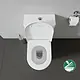 Duravit D-Neo Back-to-Wall Toilet S/P White with Soft-Close Toilet Seat & Cover, Cistern with Mechanism, Internal Bidet Spray and Fixing Set - Image 4