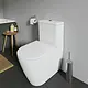 Duravit D-Neo Back-to-Wall Toilet S/P White with Toilet Seat & Cover, Cistern with Mechanism, Internal Bidet Spray and Fixing Set - Image 5