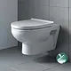 Duravit No.1 Wall-Hung Toilet White with Soft-Close Toilet Seat & Cover, Internal Bidet Spray and Fixing Bolts - Image 1