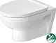 Duravit No.1 Wall-Hung Toilet White with Soft-Close Toilet Seat & Cover, Internal Bidet Spray and Fixing Bolts - Image 2