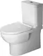 Duravit No.1 Rimless Back-to-Wall Toilet S/P White with Soft-Close Toilet Seat & Cover, Cistern with Mechanism and Fixing Set - Image 2
