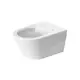 Duravit D-Neo Wall-Hung Toilet with Toilet Seat & Cover and Internal Bidet Spray without Valve, White - Image 7