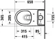 Duravit No.1 Wall-Hung Rimless Combination Toilet with Soft-Close Toilet Seat & Cover, Cistern with Mechanism and Fixing Bolts, White - Image 2