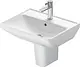 Duravit D-Neo Wall-Hung Basin 55 cm with Fixing Set, White - Image 2