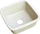 High Stone HI 301 BM Granite Kitchen Sink, Beige Marble, 45 × 45 cm, Depth 19 cm with 3 inch Drainage Set - Image 2