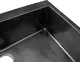 High Stone HI 308 BS Granite Kitchen Sink, Black Asteris, 50 × 80 cm with 3 inch Drainage Set - Image 3