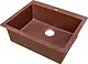 High Stone HI 305 BRS Granite Kitchen Sink, Brown Asteris, 50 × 60 cm with 3 inch Drainage Set - Image 2
