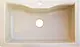 High Stone 307 Granite Kitchen Sink, Outer 69 × 49 cm, Inner 61.5 × 41 cm, Depth 22 cm, without Mixer Hole, with 3 inch Waste — Beige - Image 1