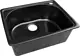 Sanipure High Stone HI 303 BS Granite Kitchen Sink, Black Stress, 43 × 56 cm, with 3 inch Waste Set - Image 2