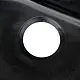 Sanipure High Stone HI 303 BS Granite Kitchen Sink, Black Stress, 43 × 56 cm, with 3 inch Waste Set - Image 3