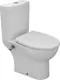 Sanipure Rosetta 22804975 Toilet with Internal Hydrojet Bidet Spray, Toilet Seat & Cover, Cistern with Mechanism and Fixing Set, 65 × 40 cm — White - Image 2