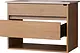 HPL Counter Wood Vanity Unit with Belovo Basin, Grained Brown, 80 cm, Drawer and Open Space - Image 5